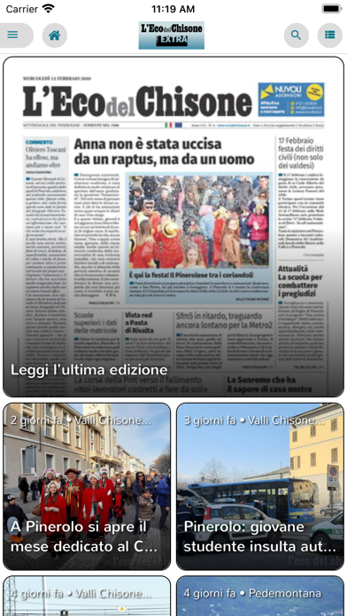 Eco del Chisone Screenshot