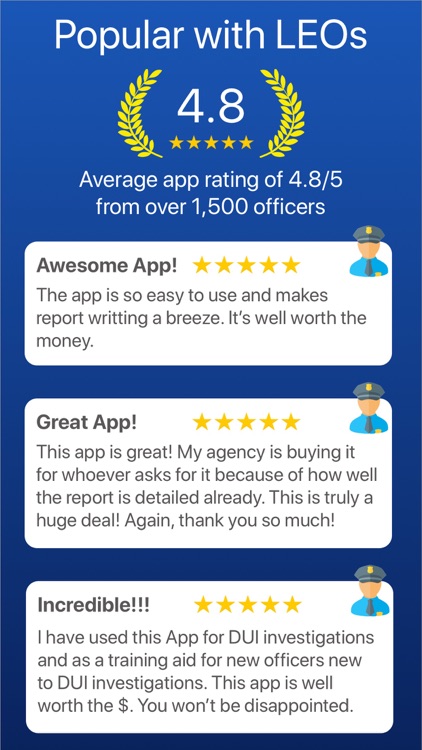 SFST Report - Police DUI App
