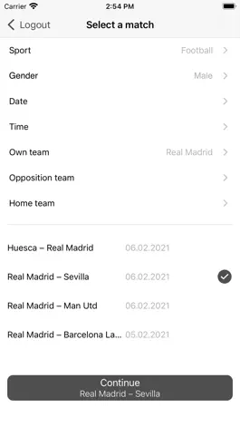 Game screenshot InStat Lineups mod apk