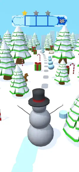 Game screenshot Snowman Slide mod apk