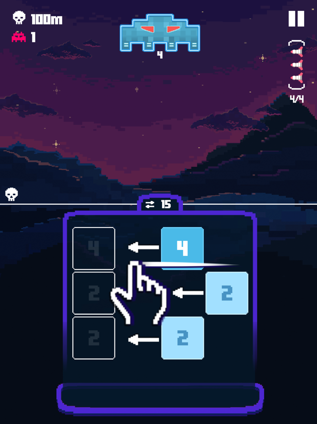Invaders 2048 Screenshot