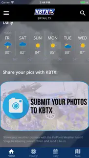 kbtx pinpoint weather iphone screenshot 2