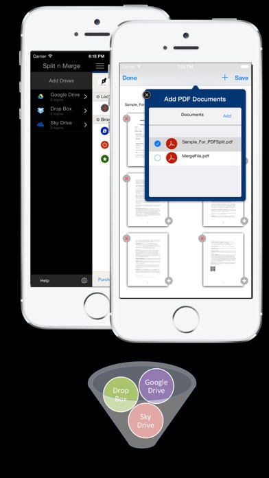 Screenshot #2 pour PDF Pages : Add,Move,Delete