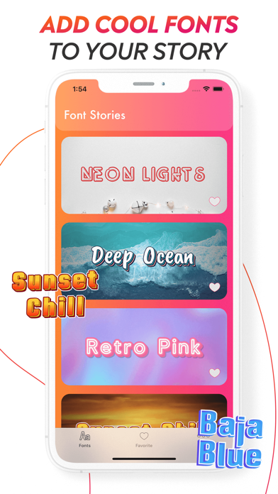 Bold: Story Fonts & Stickers Screenshot
