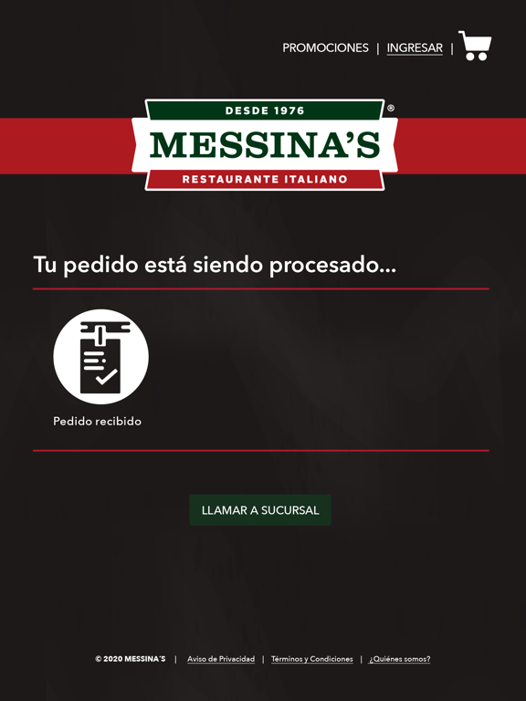Screenshot #6 pour Messina's Restaurante Italiano