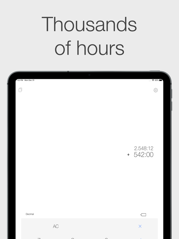 Screenshot #5 for Time Calculator Premium