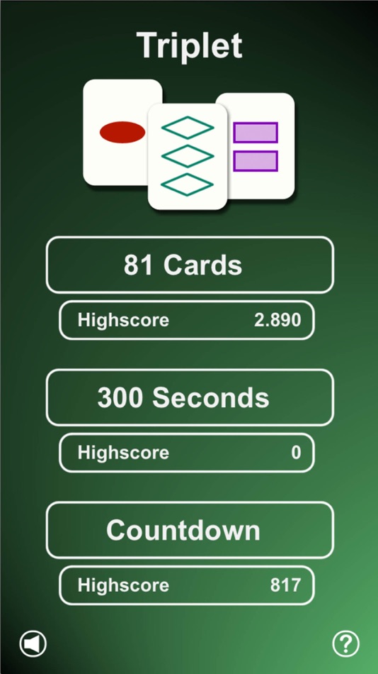 #1. Triplet - Card Game (iOS) 由: Jens Willibald