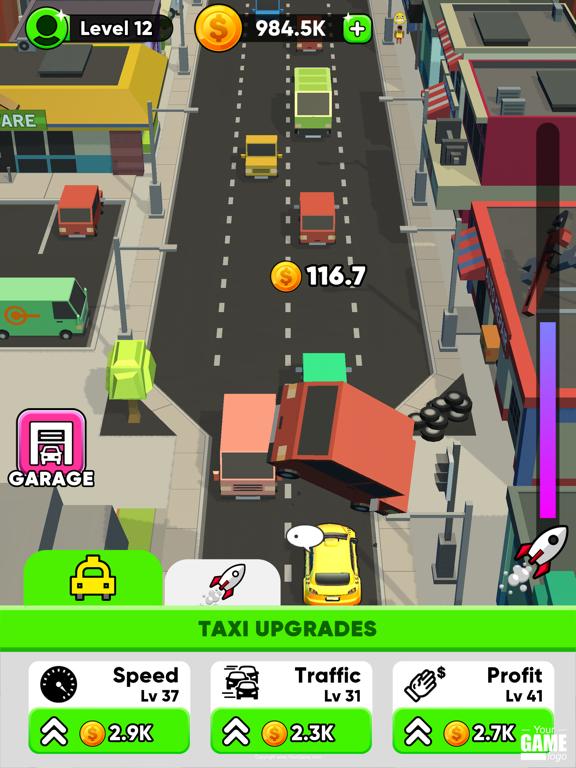 Screenshot #6 pour Taxi Rampage