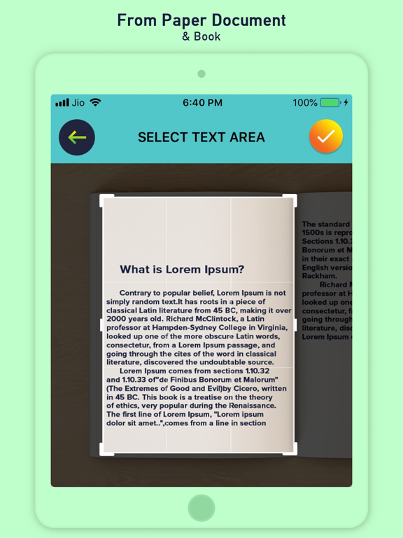 Screenshot #6 pour Photo to Text Converter