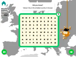 Game screenshot European Countries WordSearch apk