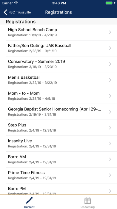 First Baptist Trussville Screenshot