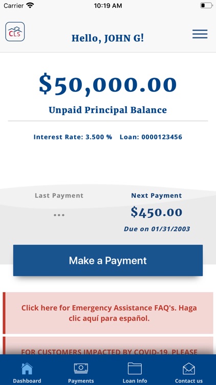 Community Loan Servicing