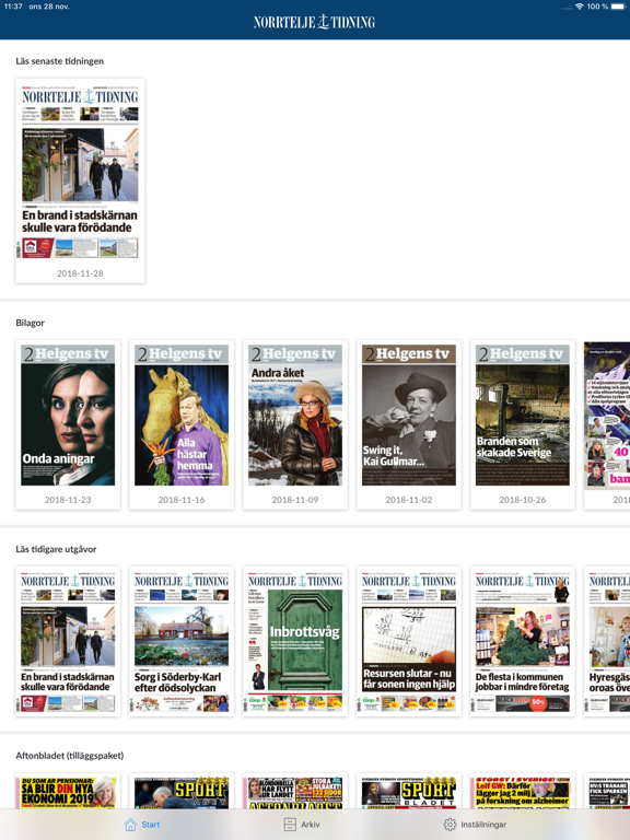 Screenshot #4 pour Norrtelje Tidning e-tidning