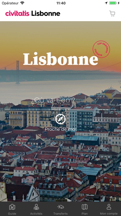 Screenshot #1 pour Guide de Lisbonne Civitatis