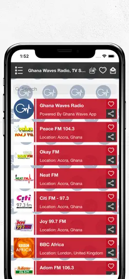 Game screenshot Ghana Waves Radio, TV Stations hack
