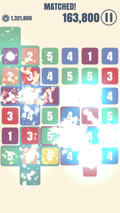 Screenshot #3 pour Matched! - Merge Numbers