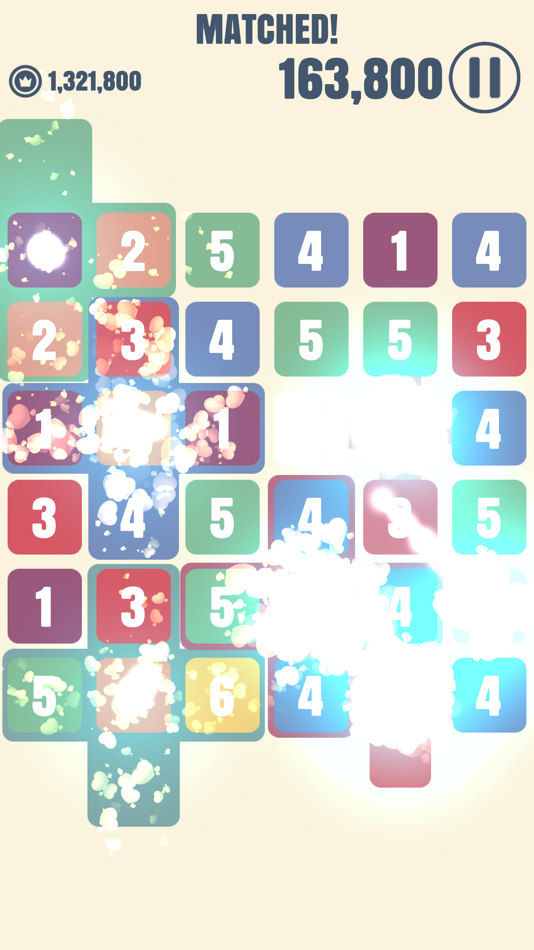 #3. Matched! - Merge Numbers (iOS) 来自: 1GRAM