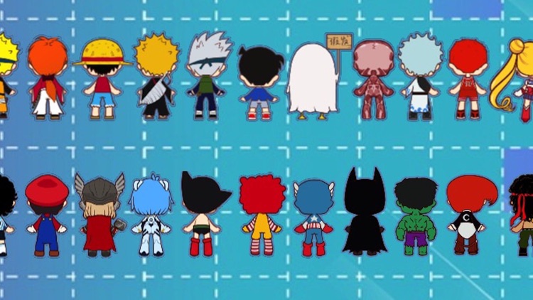 Who is hero-Back view