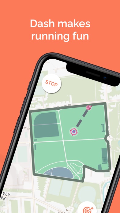 Screenshot #1 pour Dash! Running and exercise app