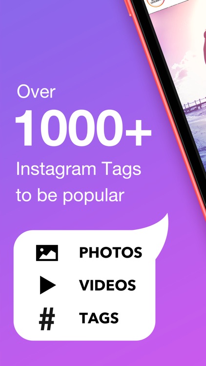 Hashtag hot tags for Instagram