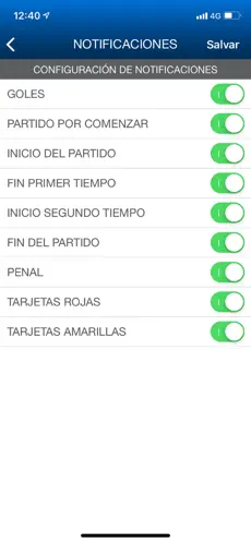 Captura de Pantalla 2 Liga BBVA MX App Oficial iphone