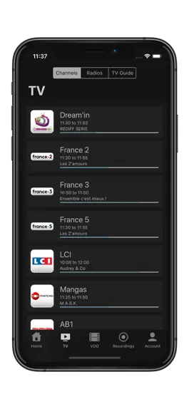 Game screenshot izyTV apk