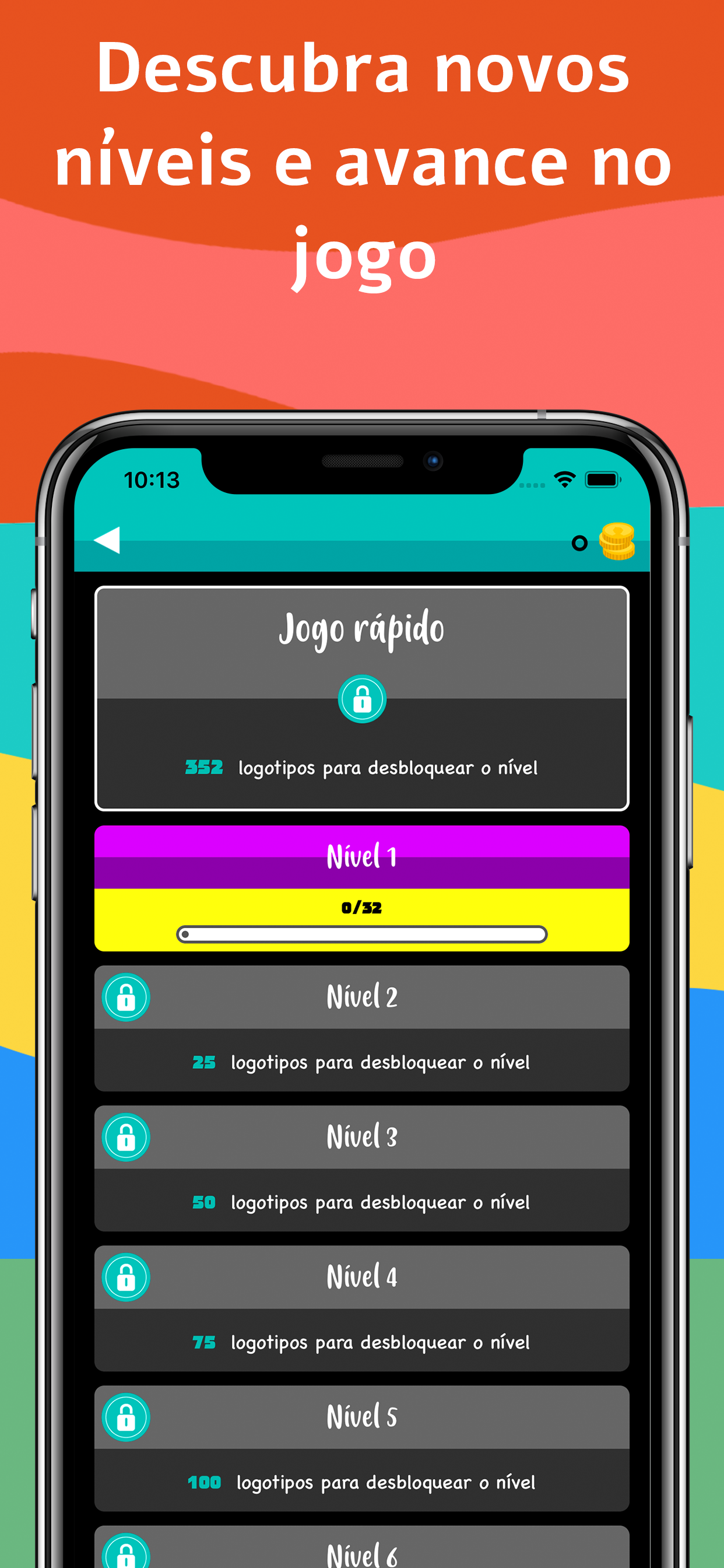Logo Test: Brasil Quiz & Jogo
