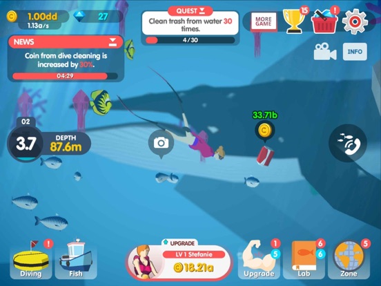 Screenshot #5 pour Dream Blue Ocean