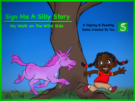 Sign Me A Story iPad screenshot