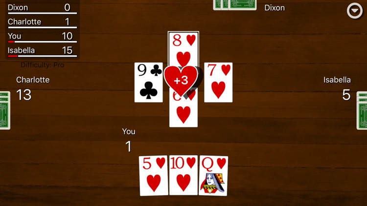 Hearts Card Classic screenshot-5