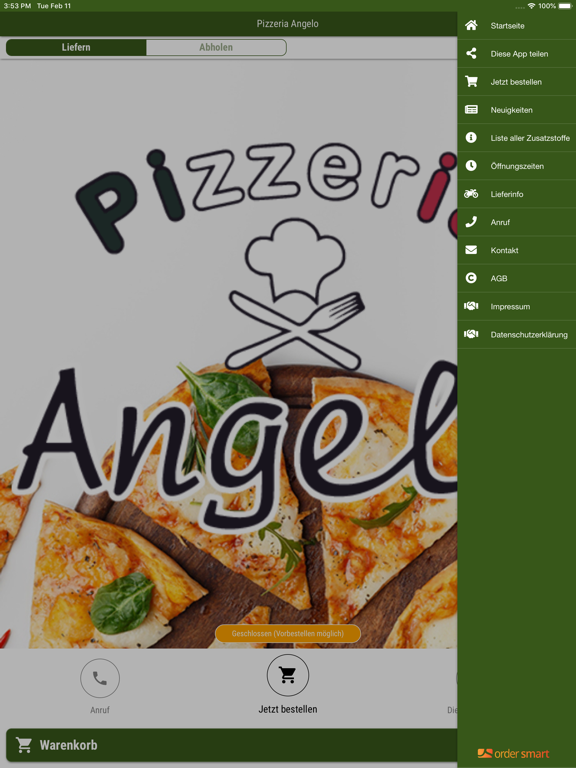 Screenshot #5 pour Pizzeria Angelo