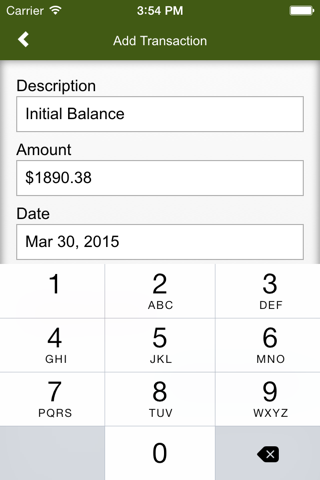 Balance Your Checkbook screenshot 2