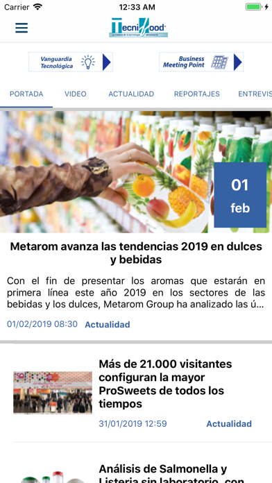 Screenshot #2 pour Tecnifood