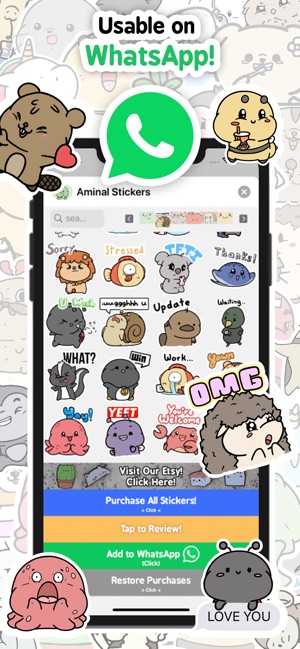 Stickers chat - Stickers Malin