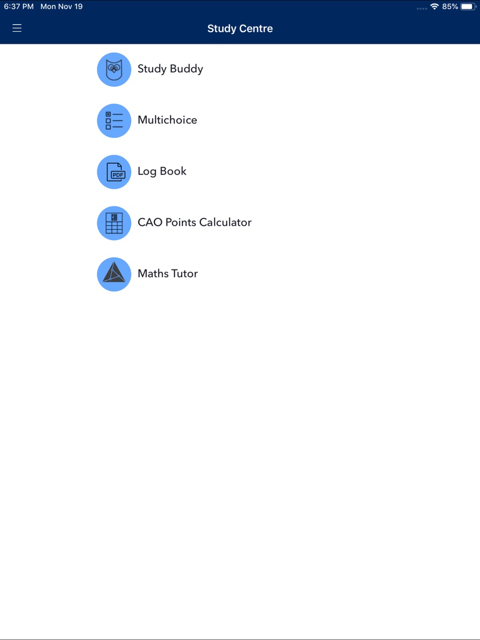 iPad screenshot