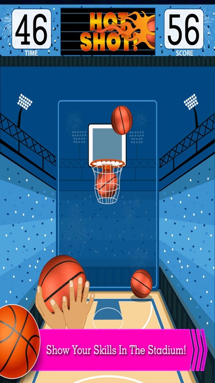 Retro Hoops Basketball Shoot