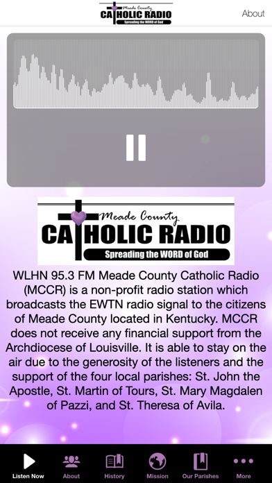 Meade County Catholic Radio Screenshot
