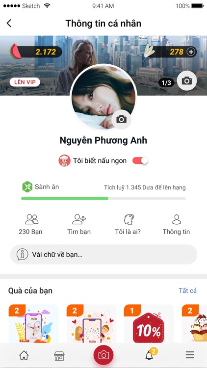 Hatto - Mạng xã hội ẩm thực screenshot-3