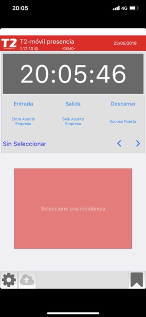 T2 Movil Control de Presencia