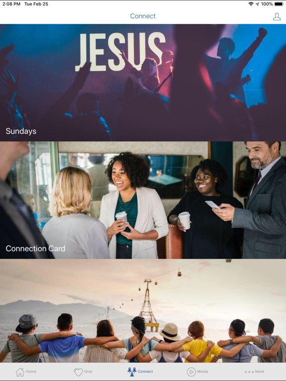 DelVal Church iPad screenshot 2 - Lifestyle app