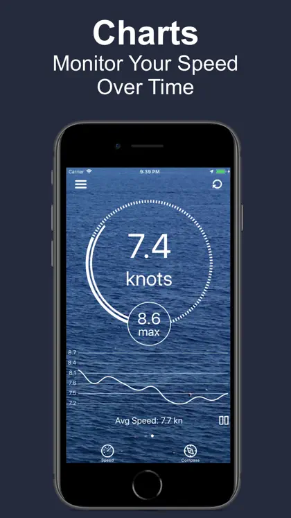 Screenshot 4 von 5 zu BoatSpeed: Course & Speed