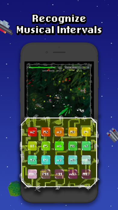 Screenshot #1 pour SpaceEars - ear training game