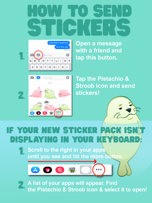 Pistachio & Stroob iPad screenshot