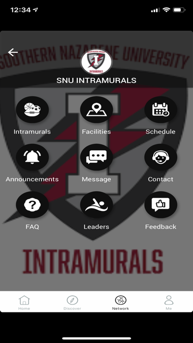 SNU Intramurals Screenshot