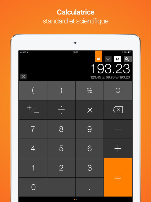 Screenshot #4 pour CalConvert: Pro Calculatrice