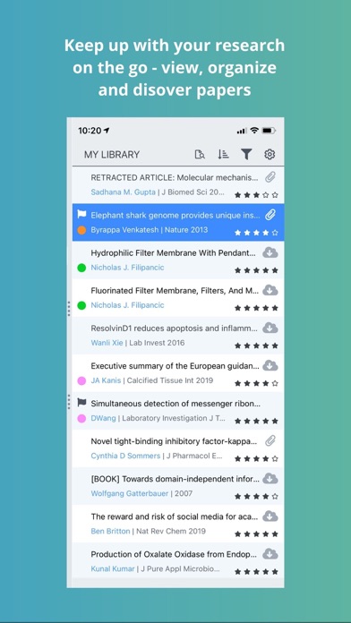 Papers by ReadCube Screenshot