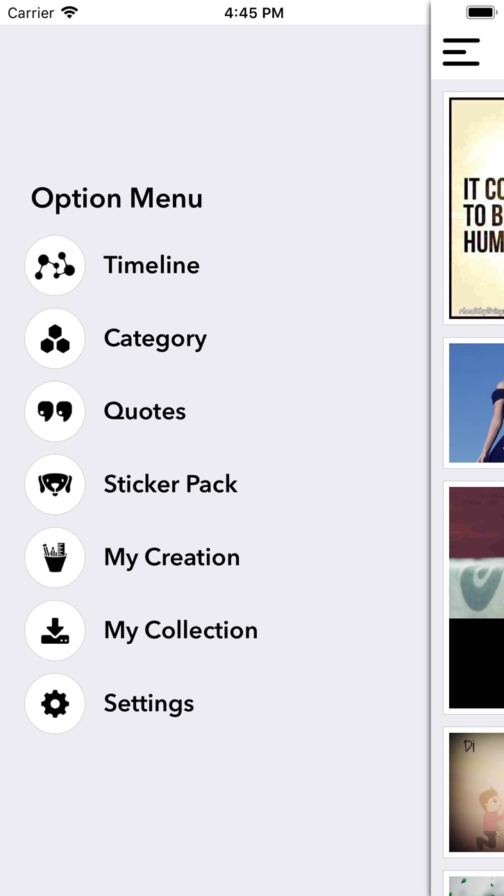 iPhone screenshot