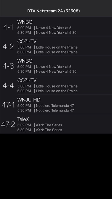 Screenshot #1 pour DTV Netstream