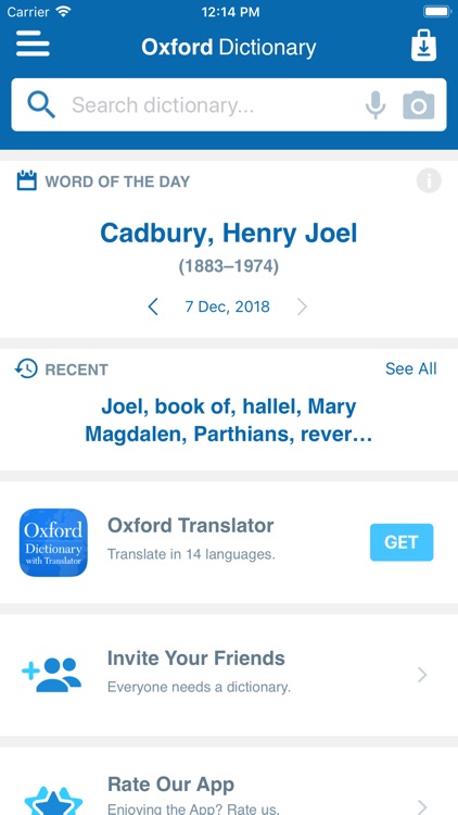 Oxford Bible Dictionary