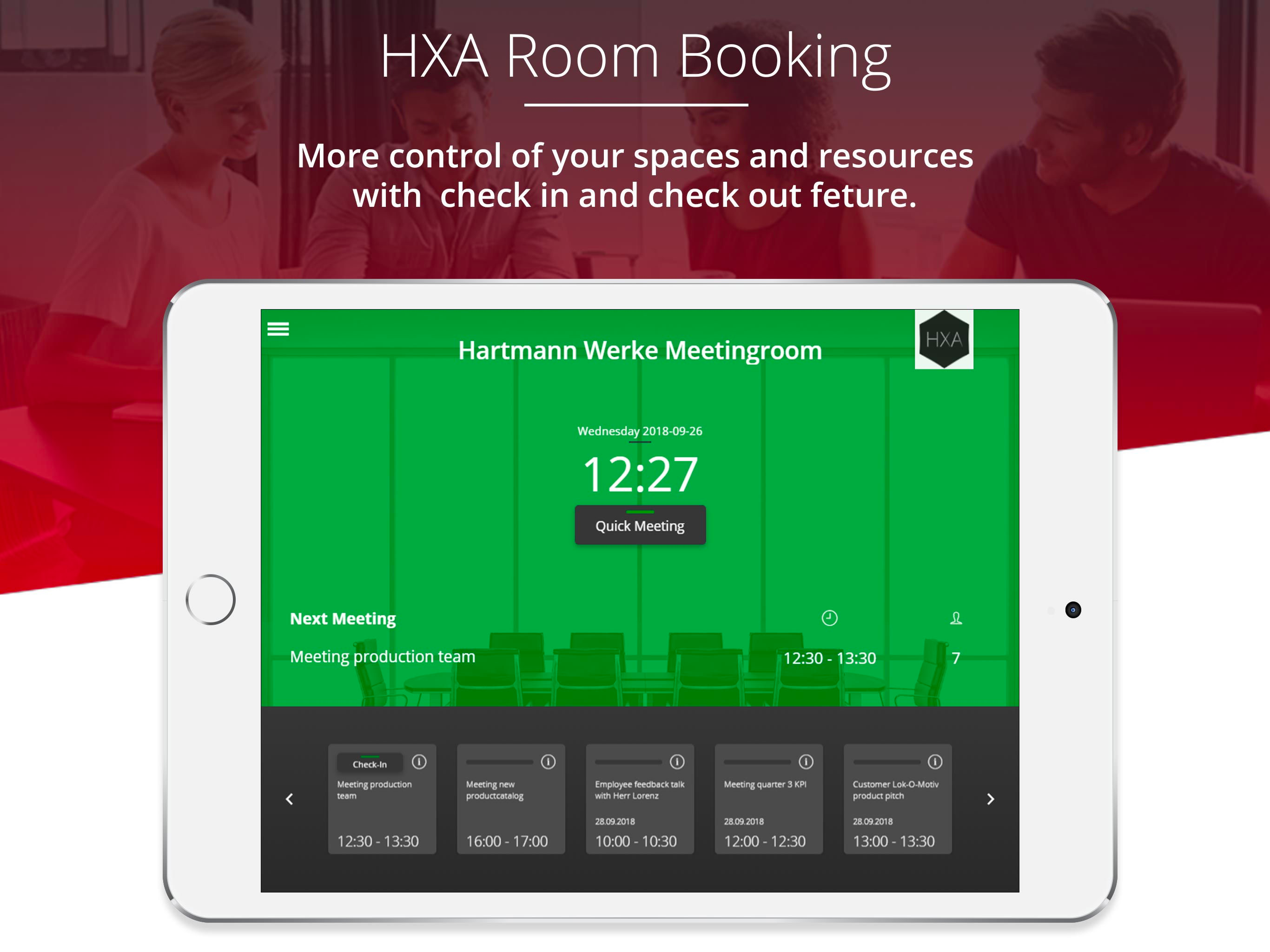 HXA Room Booking screenshot 3